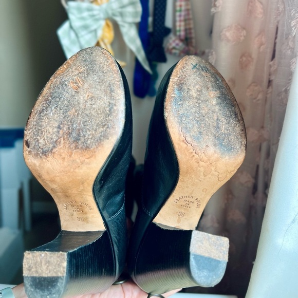 Fiorentini + Baker Black Heeled Leather Boots - Picture 10 of 12